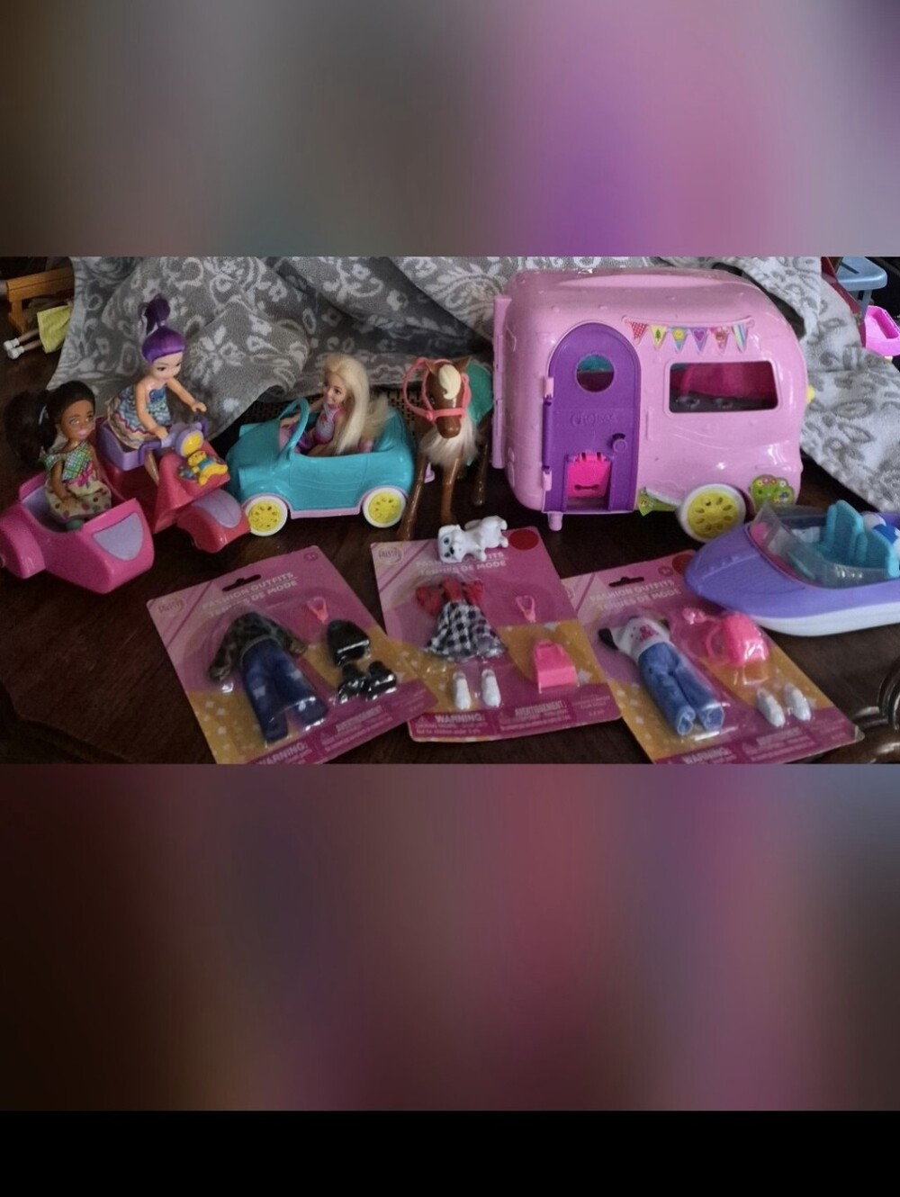 Barbie Club Chelsea Huge Playset Lot